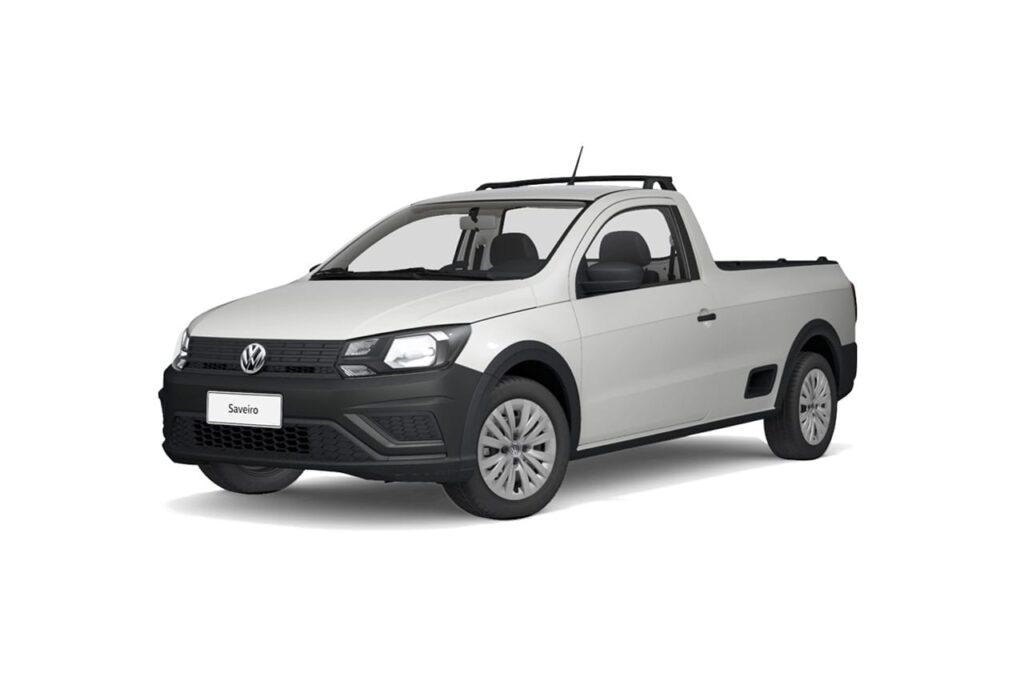 Conheça as 5 picapes mais baratas do Brasil 4 Volkswagen Saveiro Robust picapes mais baratas
