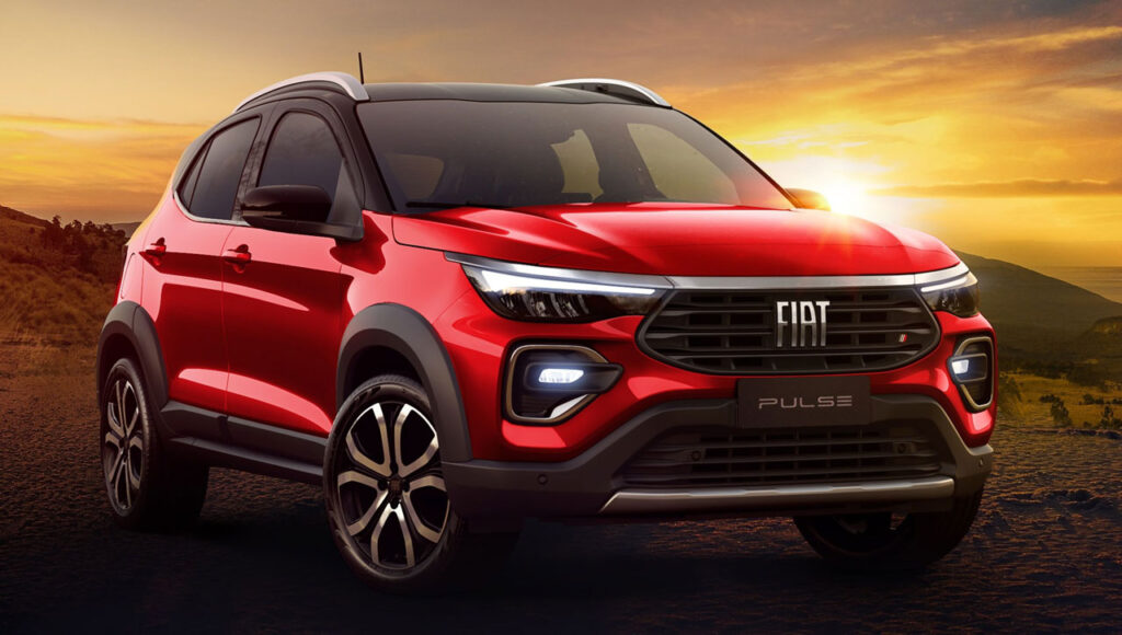 Fiat Pulse 2021 vermelho