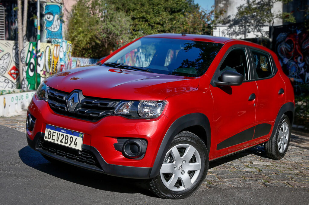 Renault Kwid Zen 2021 vermelho