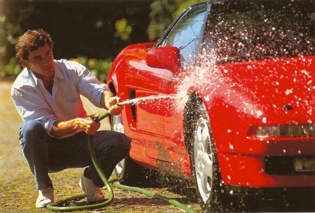 carros ayrton senna Honda NSX