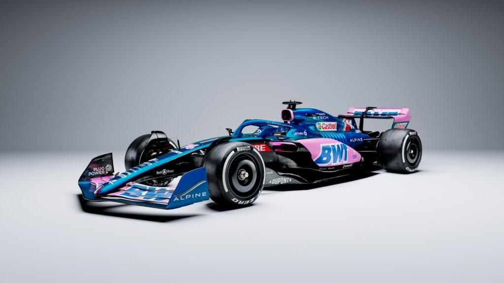 F1: Alpine revela o A522 para a temporada de 2022 4 Alpine A522
