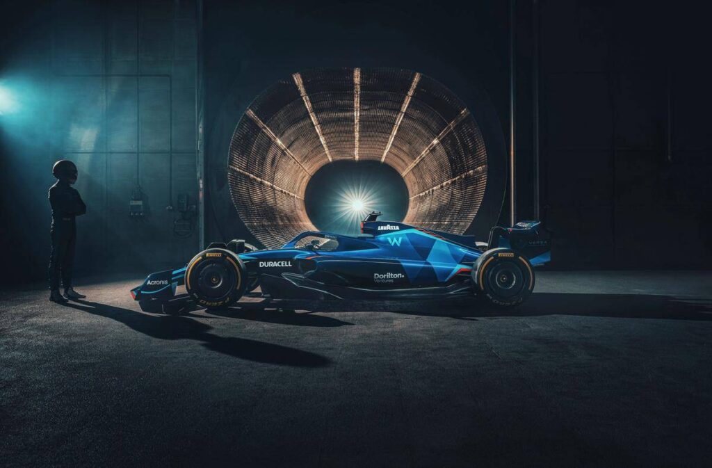 williams fw44 lateral