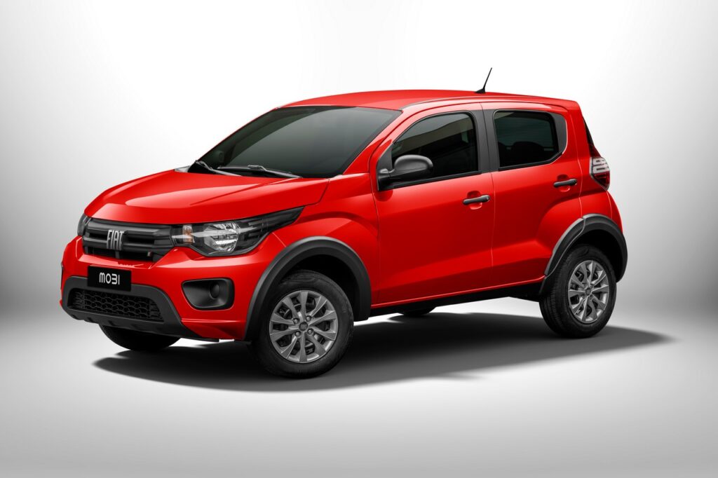carro mais barato do Brasil - Fiat Mobi Like 2023