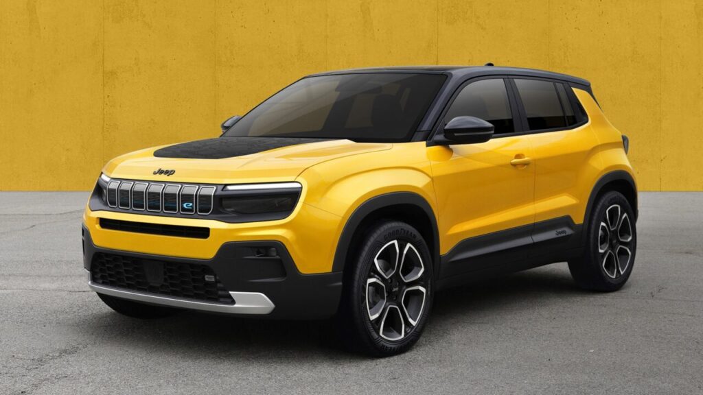 Jeep revela visual do SUV elétrico que estreia em 2023 7 suv elétrico jeep