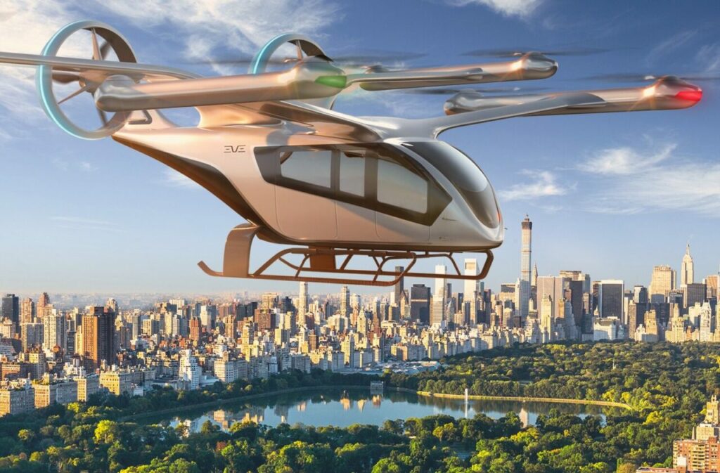 Eve carro voador evtol