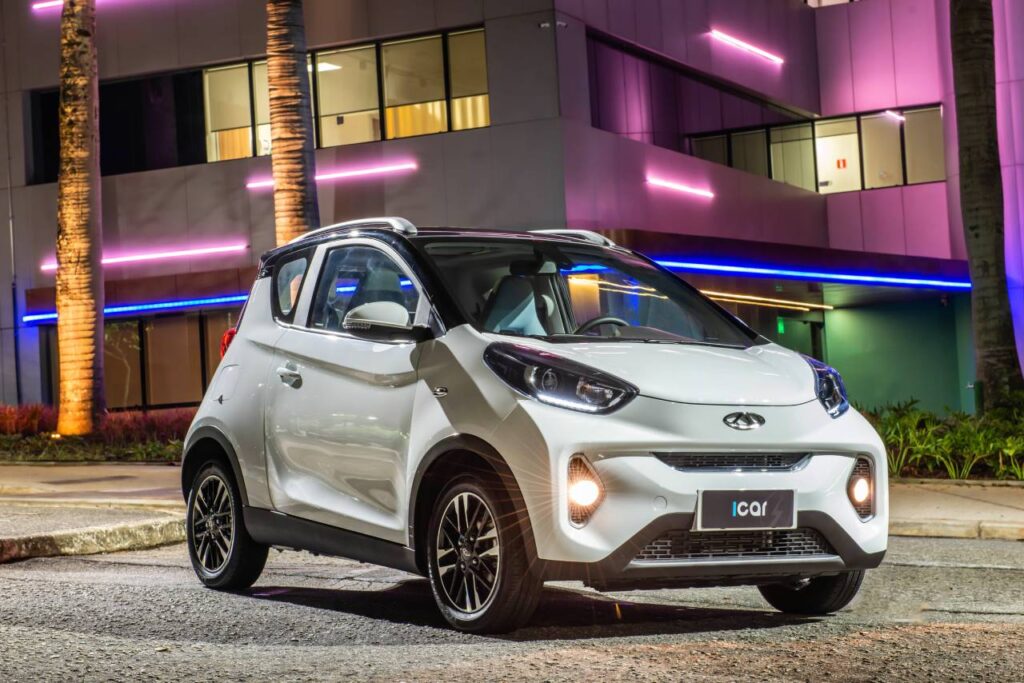 CAOA Chery eletrificados - Chery iCar - carro eletrico mais barato do Brasil
