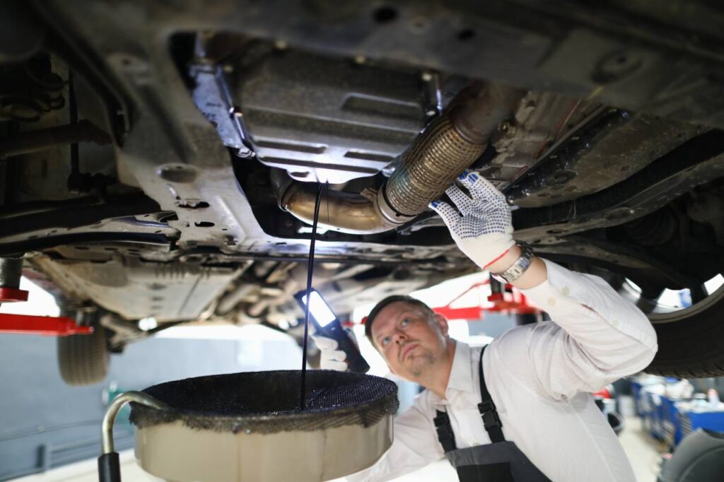 fazer flushing para limpar o motor