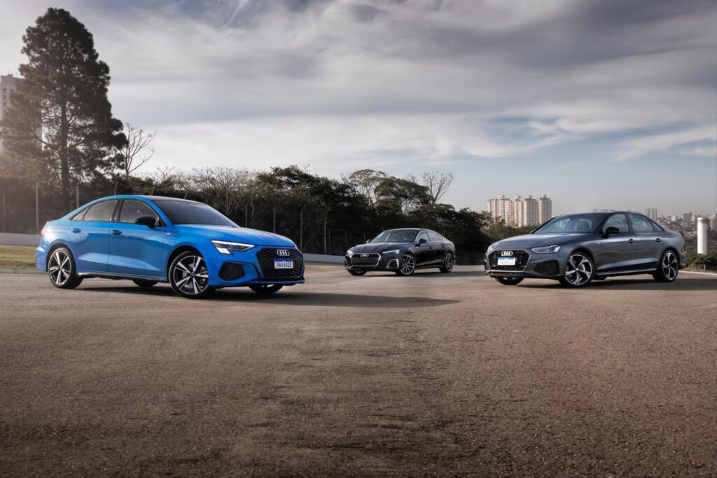 Novos Audi hibrido-leve - Audi A3 Sedan, Audi A4 e Audi A5