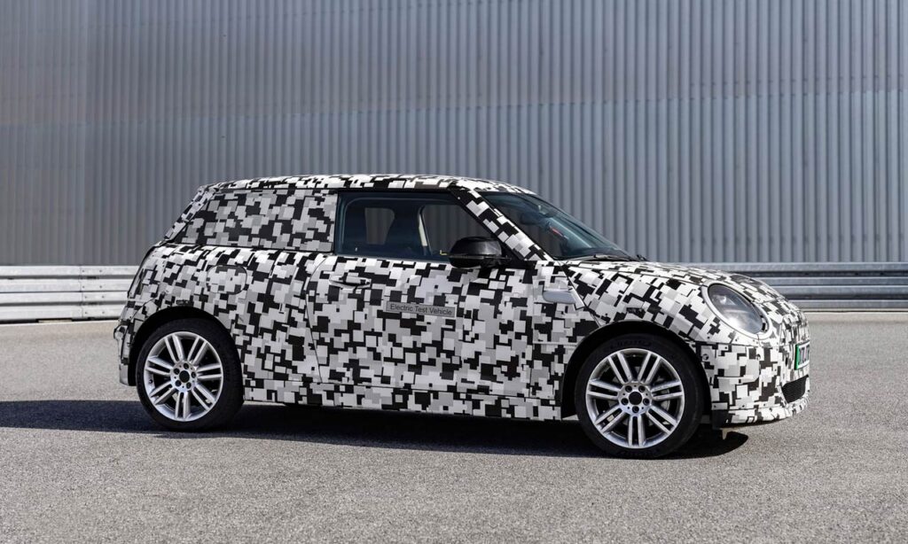 Segredo: o novo Mini Cooper Hatch 2 Mini Hatch 2024 prototipo 2