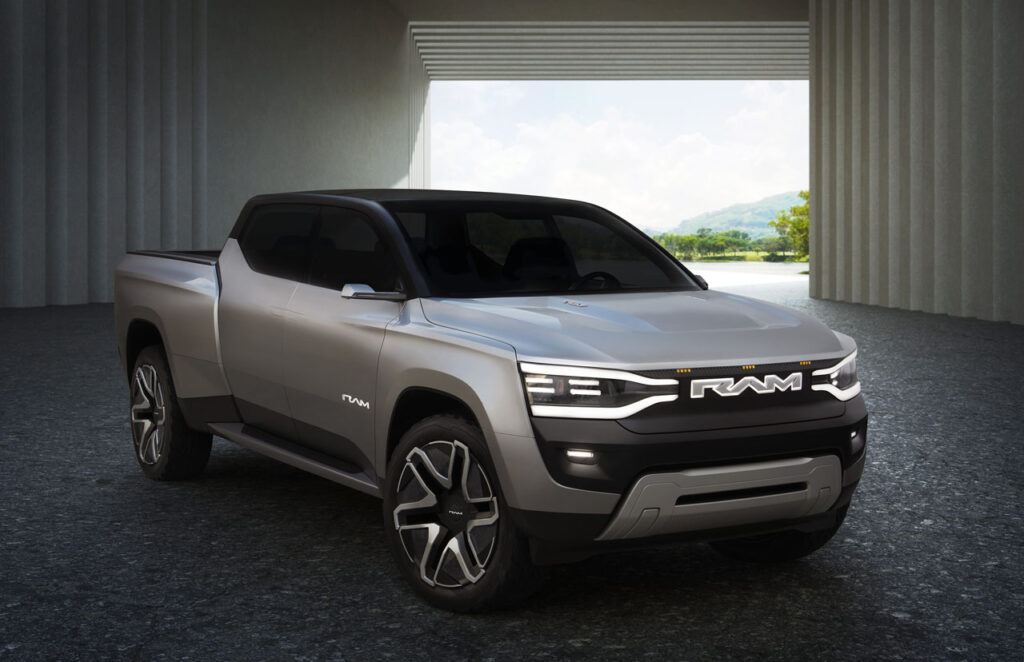Ram 1500 Revolution Battery-electric Vehicle (BEV) Concept front