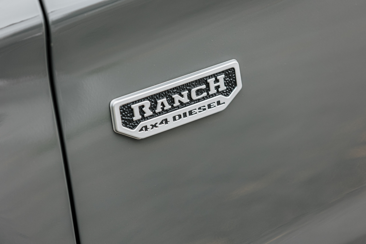 Badge lateral Fiat Toro Ranch Diesel 4x4 2023