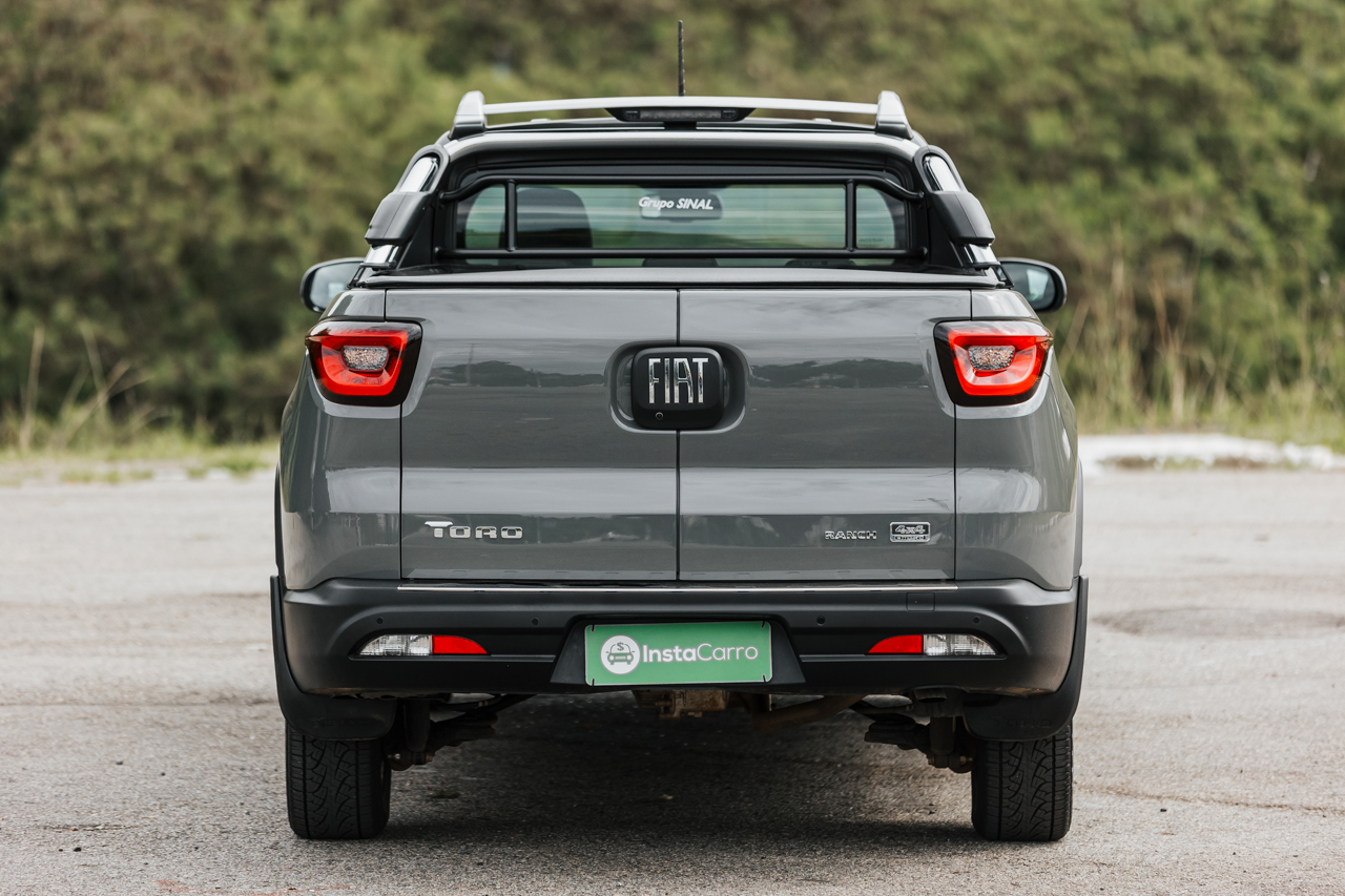 traseira da Fiat Toro Ranch Diesel 4x4 2023