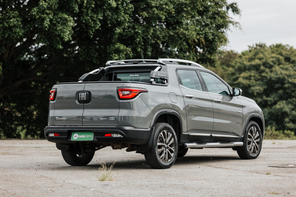 traseira da Fiat Toro Ranch Diesel 4x4 2023