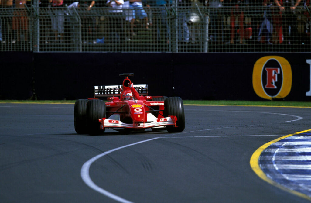 Ferrari Schumacher leilão F2001b