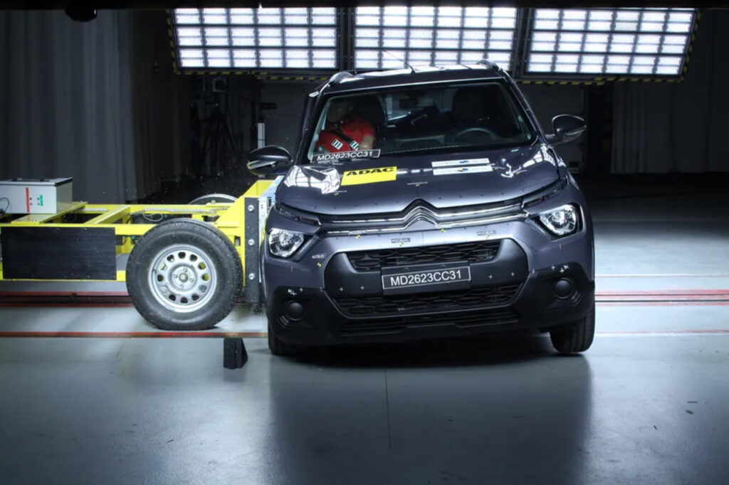 Citroën C3 zera teste de colisão Latin NCAP 3 teste de colisão com Citroën C3 Latin NCAP