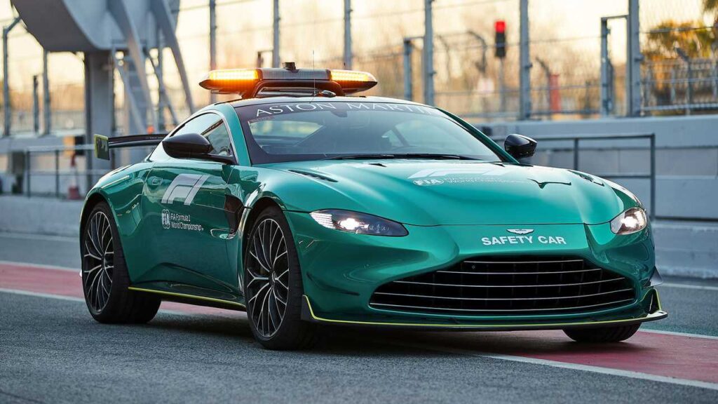 Aston Martin: Safety Car na F1 faz empresa faturar R$ 400 milhões 6 Safety Car Aston Martin F1