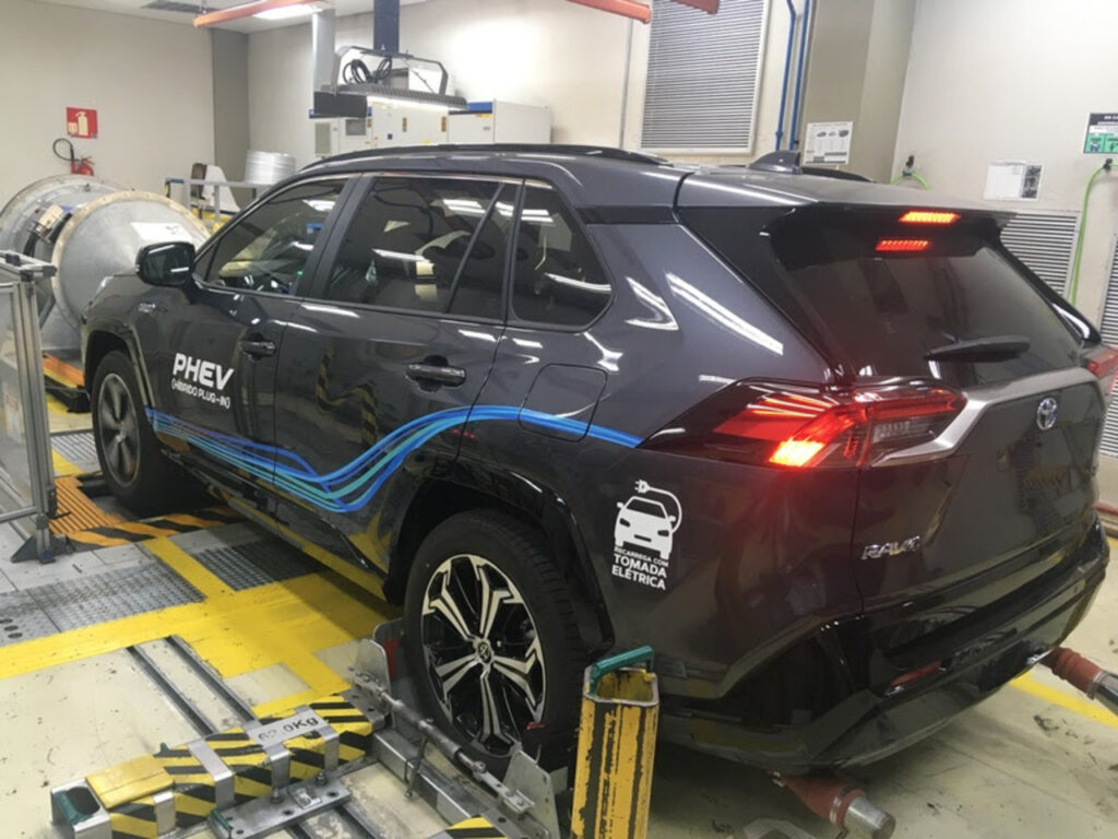 toyota brasil teste híbrido flex
