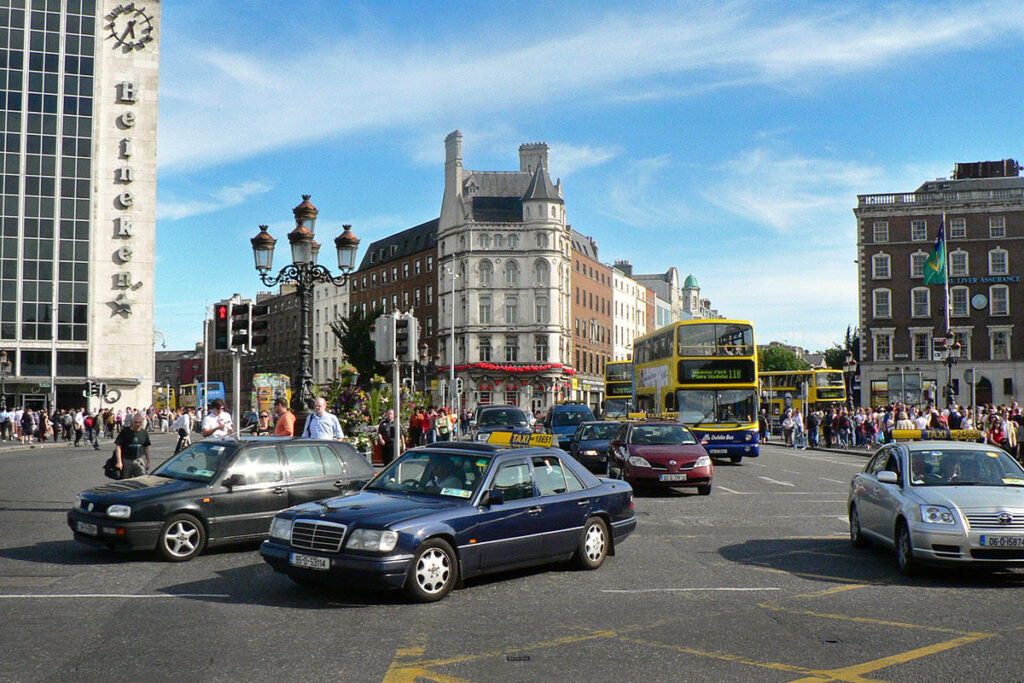pior trânsito do mundo Londres, São Paulo Dublin