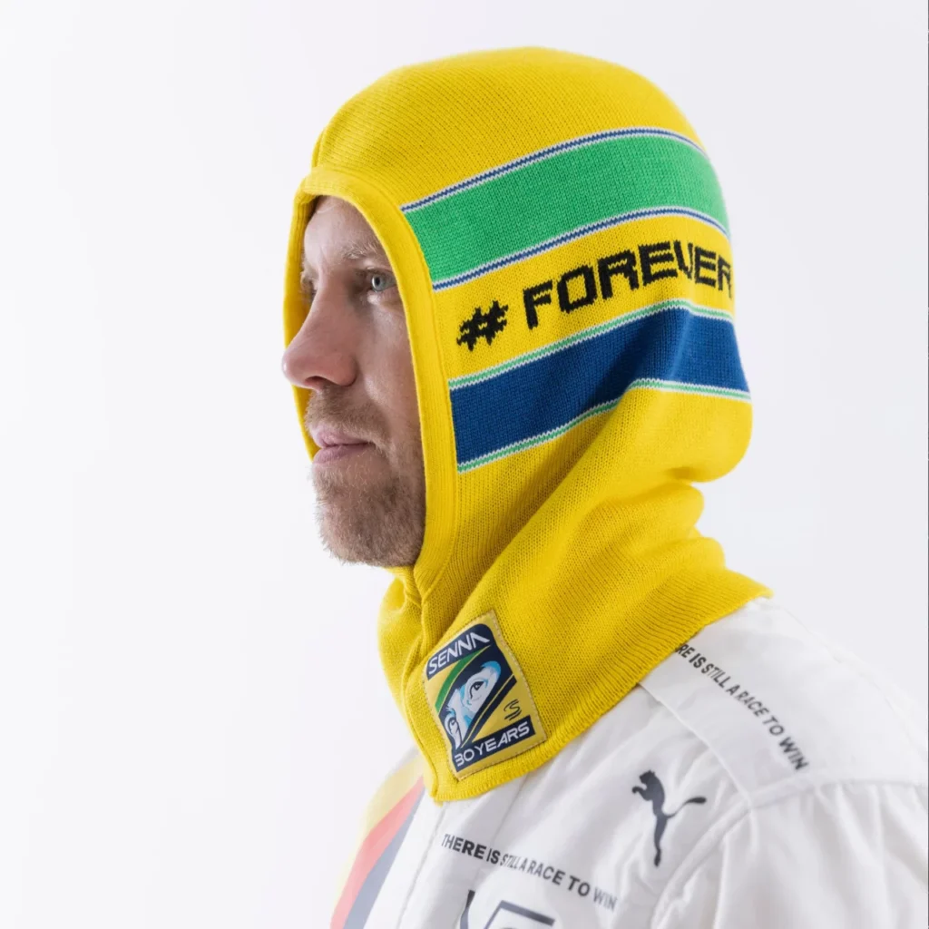 Sebastian Vettel Ayrton Senna FOREVERSENNA