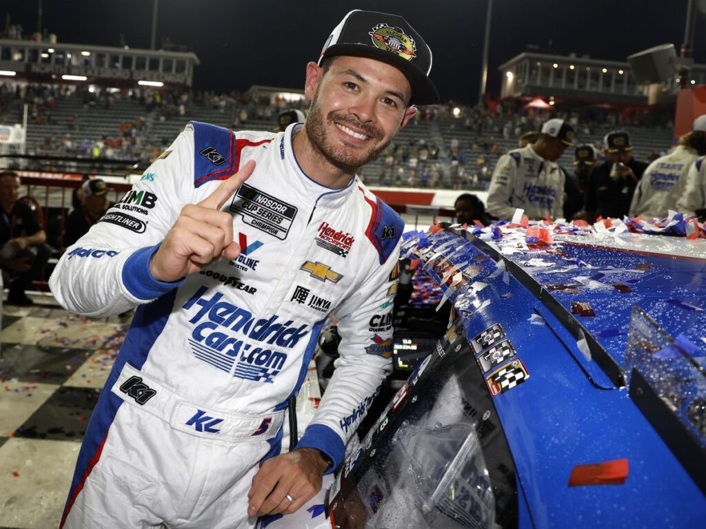 Kyle Larson vence na NASCAR por margem de 0s001 5 Kyle Larson NASCAR