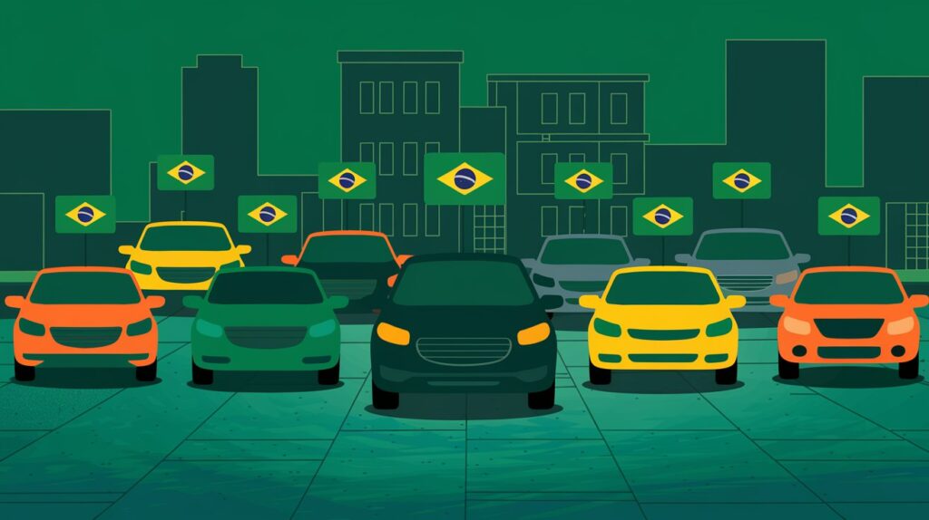 top 10 carros mais fáceis de vender no Brasil