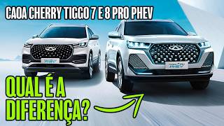 O QUE MUDA DO TIGGO 7 PRO 8 - Avaliação dos PRO PHEV Híbridos e Vlog do Evento da CAOA Cherry
