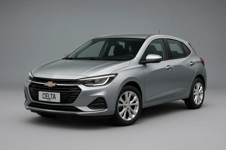 Chevrolet Celta 2025 - projeção InstaCarro