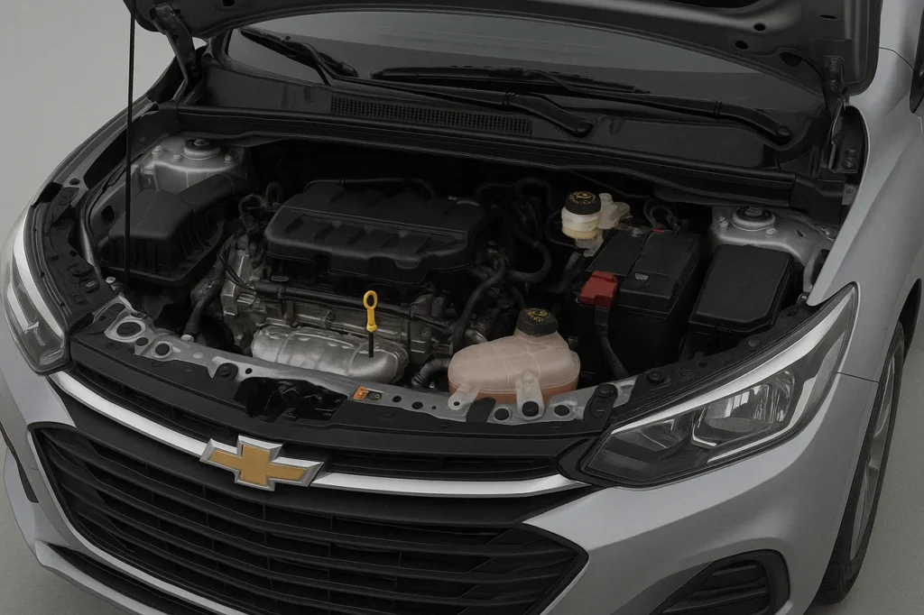 Chevrolet Celta 2025 existe? Entenda o rumor 1 Motor do Chevrolet Celta 2025 - projeção InstaCarro