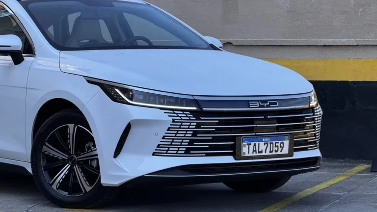 Frente do BYD King GS
