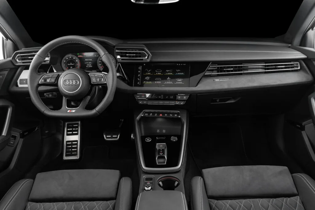 Audi A3 Sedan Performance Black: esportividade e refinamento na medida certa 3 Interior do Audi A3 Sedan Performance Black