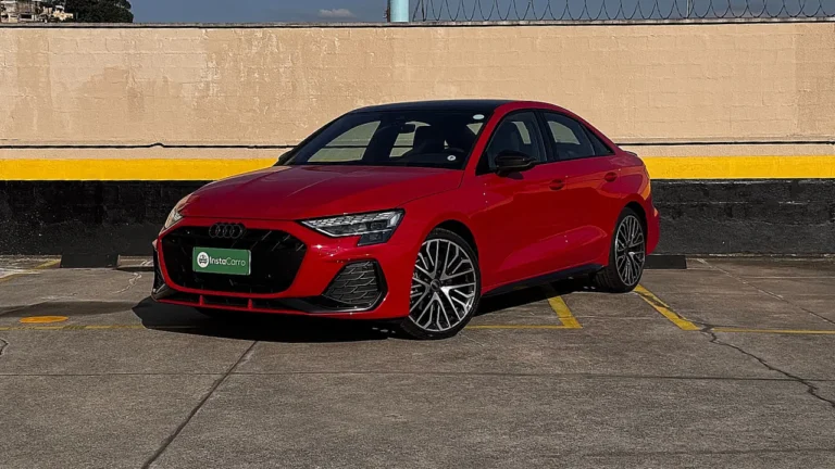 Audi A3 Sedan Performance Black Vermelho Progressivo
