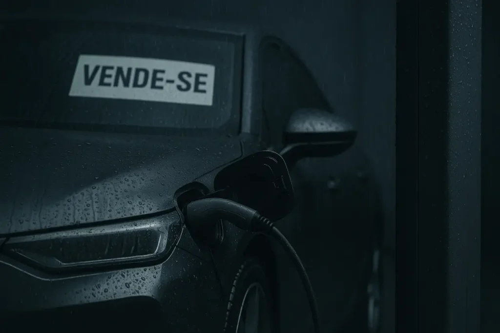 Elétricos seminovos são vendidos a 56% da Fipe, revela estudo; modelos BYD registram 90% 7 carro elétrico com placa de vende-se