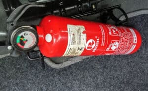 Imagem de extintor de incêndio para carros