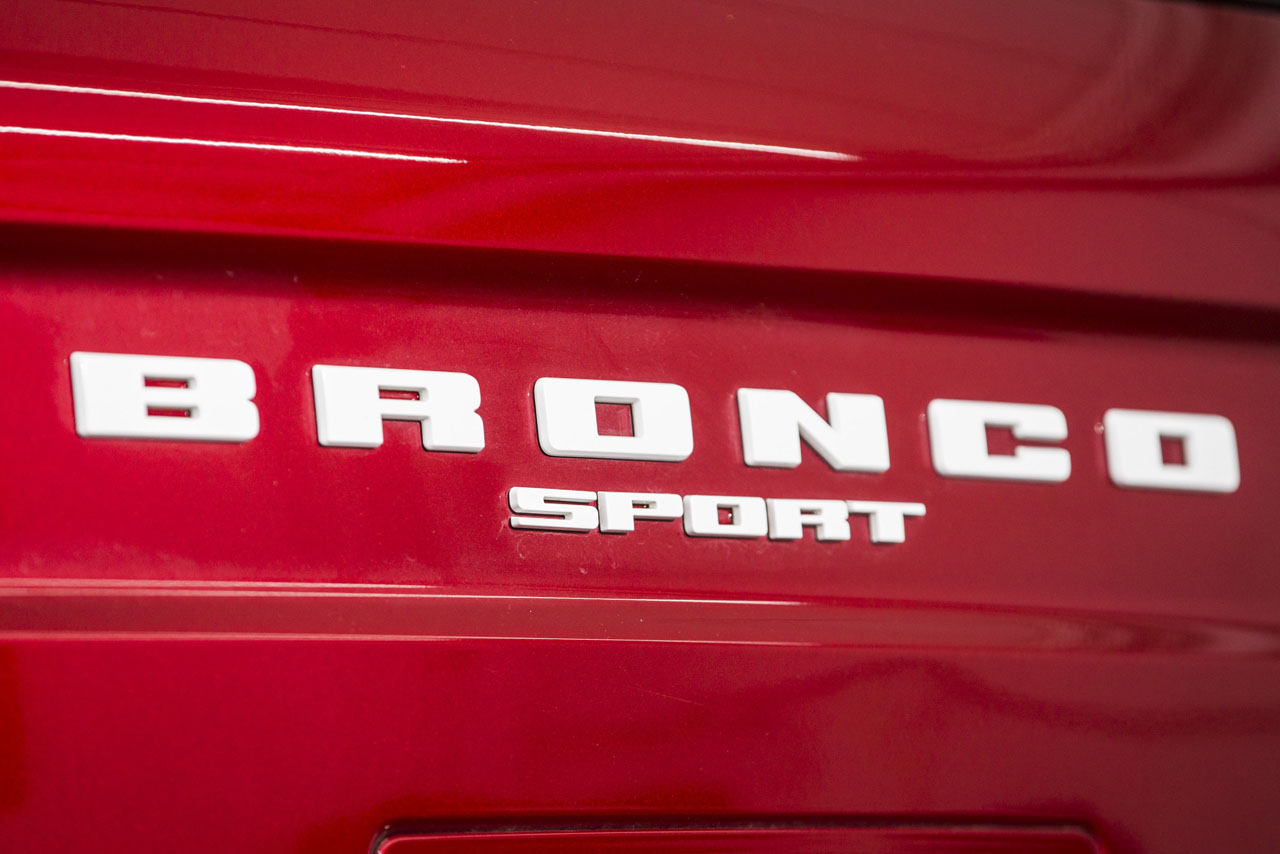 Ford Bronco Sport - logo bronco sport