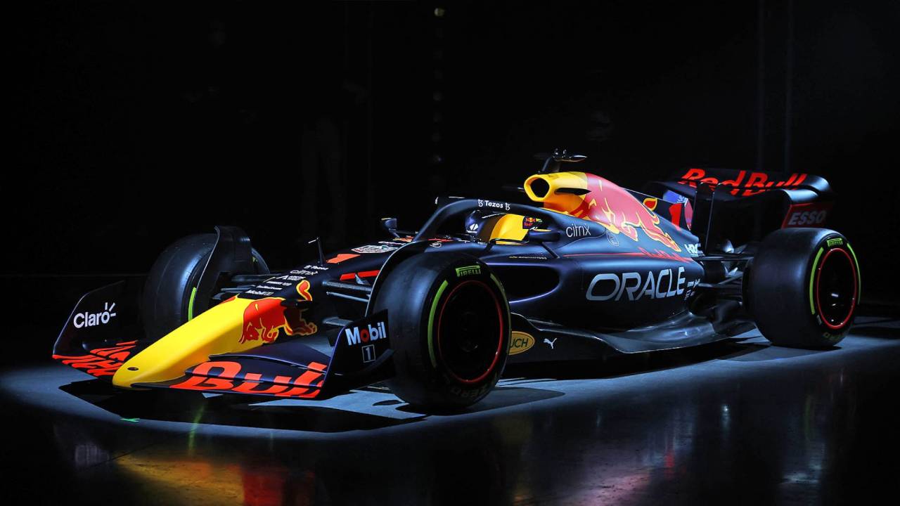 red bull racing rb18 lateral
