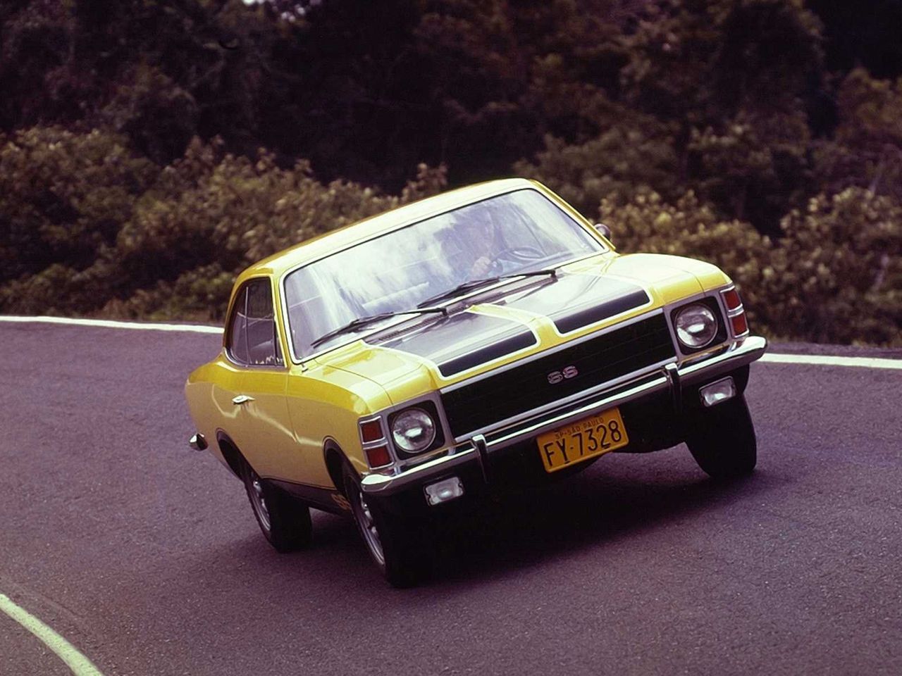 Chevrolet Opala SS4 - Placa amarela