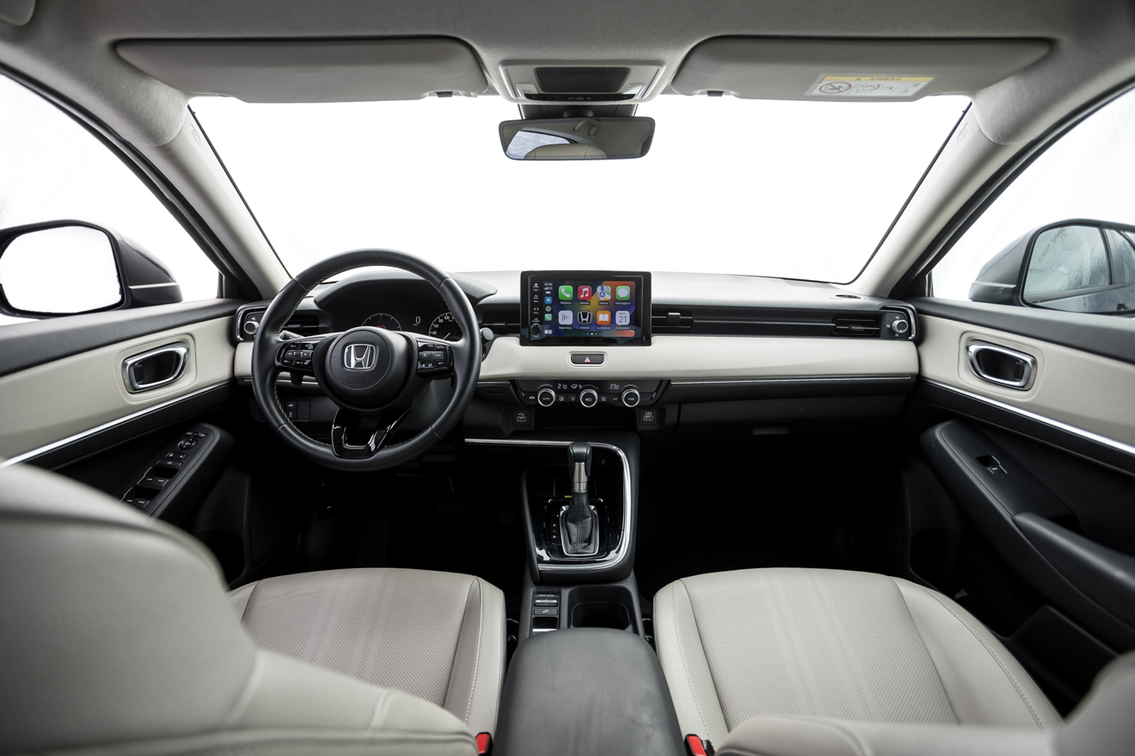 Interior do Honda HR-V Touring 2023