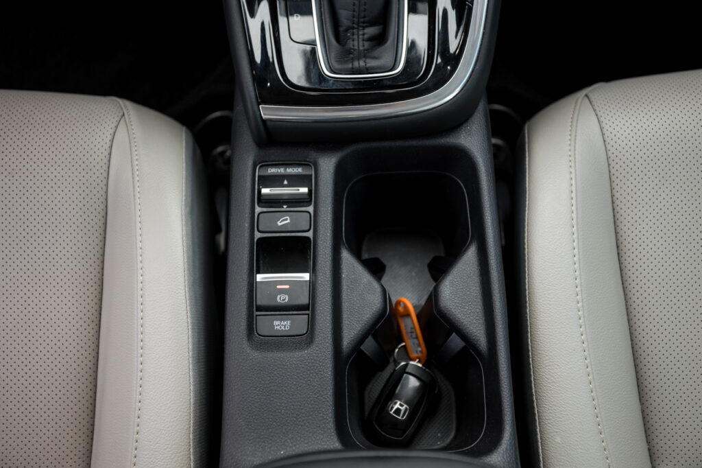 Console central do Honda HR-V Touring 2023