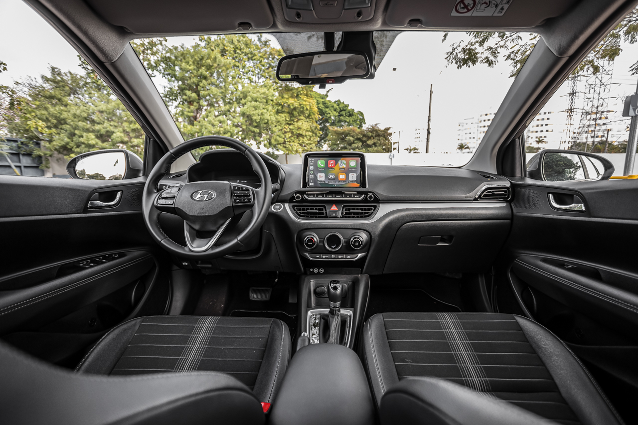 Interior do Hyundai HB20 Platinum Plus 2023
