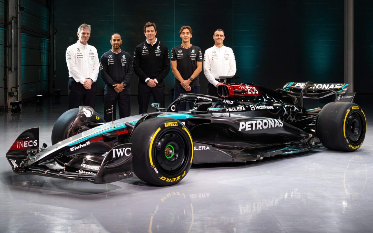 Mercedes-AMG Petronas F1 carro lançamento 2024
